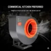 High-power Commercial Centrifugal Fan, 380V, Corded Electric - view 4