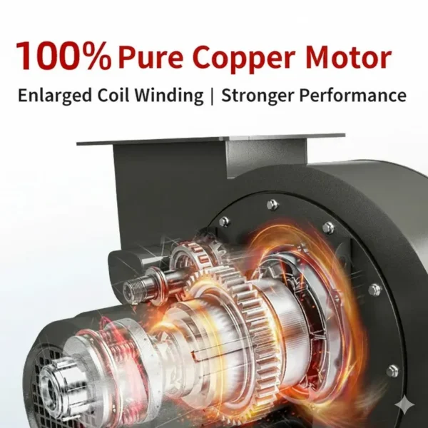 High-power Commercial Centrifugal Fan, 380V, Corded Electric - view 5