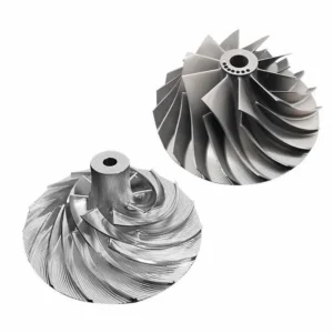 High Precision Impeller, 5-axis, CNC, Aluminum, Steel