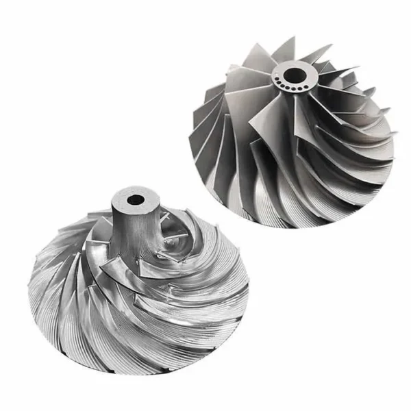 High Precision Impeller, 5-axis, CNC, Aluminum, Steel