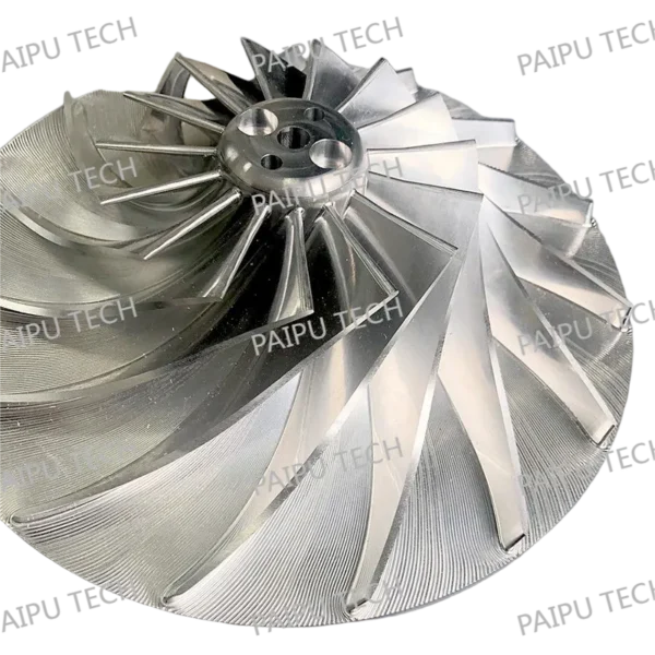 High Precision Impeller, 5-axis, CNC, Aluminum, Steel - view 4