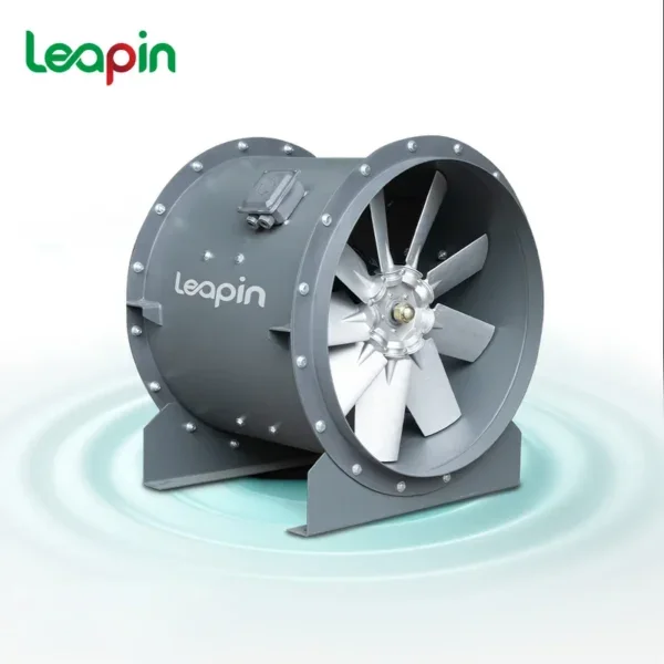 High-pressure Axial Exhaust Fan, 1000Pa, Cast