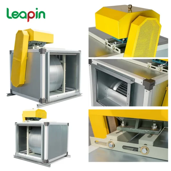 High-pressure Centrifugal Exhaust Fan, 120000m³/h, 1600Pa - view 3