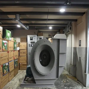High Pressure Centrifugal Fan, 380 V, Corded Electric