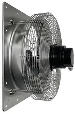 High Pressure Exhaust Fan, 100%, Explosion-proof, Axial, Cast - view 4