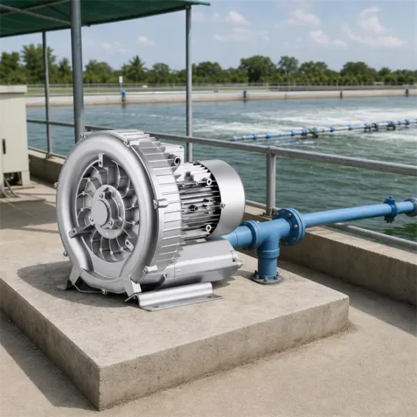 High Pressure Vortex Blower, 240 V, Electric