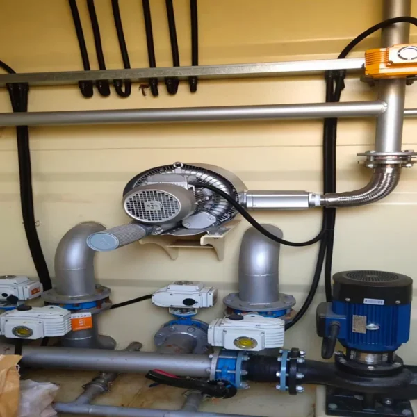 High Pressure Vortex Blower, 240 V, Electric - view 6