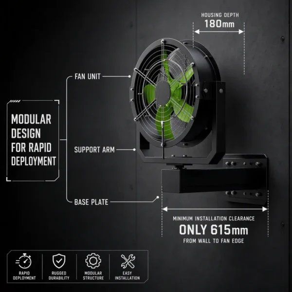 High Quality Air Cooler, 42Inch, Wall - view 2