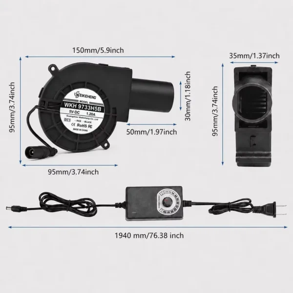 High Quality Ball Bearing, WKH, 9733H5B, 5V, 1.2A - view 3