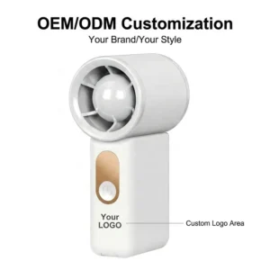 High Speed Handheld Fan, 2000mAh, USB, Portable