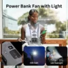 High Speed Wearable Fan, 14500mah, USB, Portable - view 6