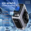 High Speed Wearable Fan, USB, Portable - view 5