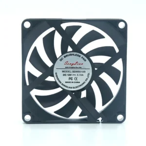 High Static Pressure Fan, 80X80X20/25/38Mm, 12V, 24V, 48V