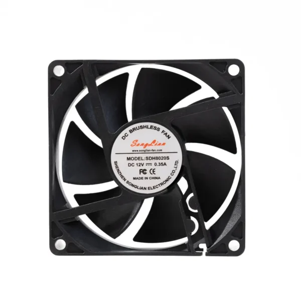 High Static Pressure Fan, 80X80X20/25/38Mm, 12V, 24V, 48V - view 3