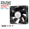 High-temperature Axial Fan, 80mm, 12V - view 2