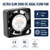 High-temperature Axial Fan, PWM, IP68, IP67, IP54