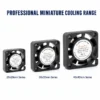 High-temperature Axial Fan, PWM, IP68, IP67, IP54 - view 3