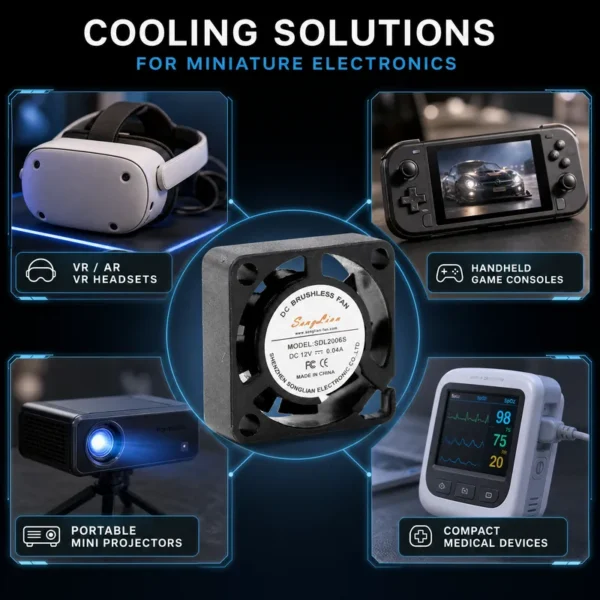 High-temperature Axial Fan, PWM, IP68, IP67, IP54 - view 6
