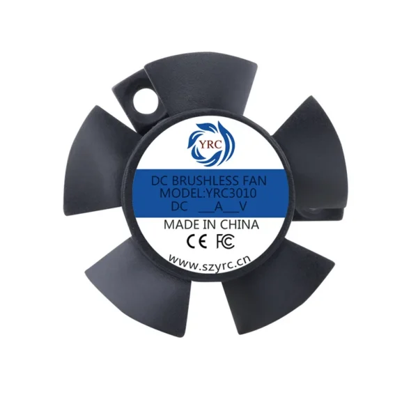 High-temperature Electric Axial Fan, 3010, 27*10mm, 12V