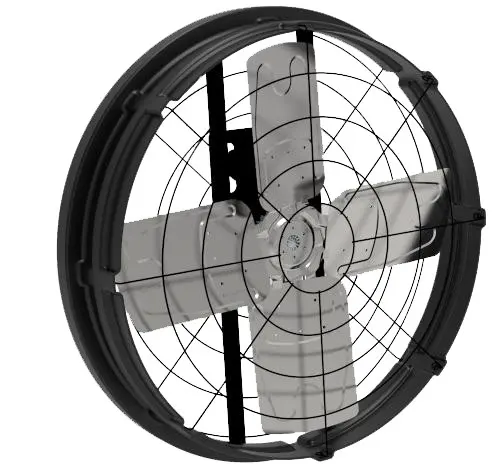 High Torque Industrial Panel, 38-Inch, APP, Axial - view 2