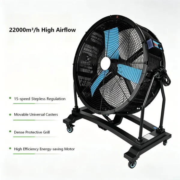 High Velocity Drum Fan, 920A, 22000 - view 3