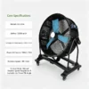 High Velocity Drum Fan, 920A, 22000 - view 4