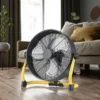 High Velocity Floor Fan, 20W, Copper