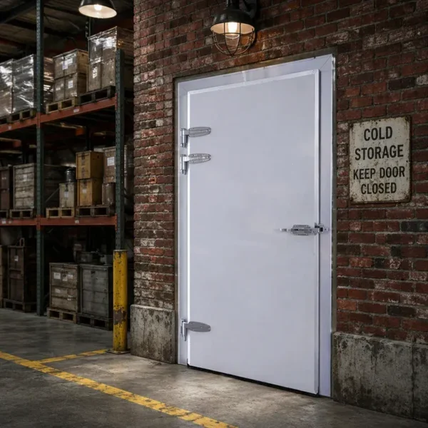 Hinged Insulated Freezer, Stainless, Steel