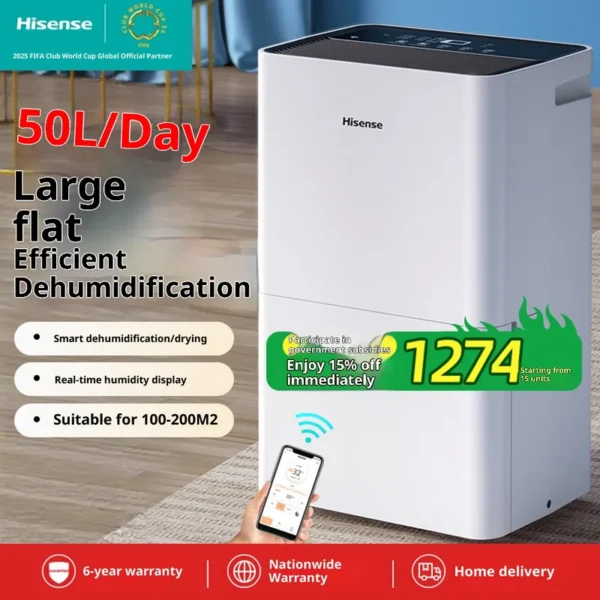 Hisense High Power Motor, Portable, 12, Metal - view 2