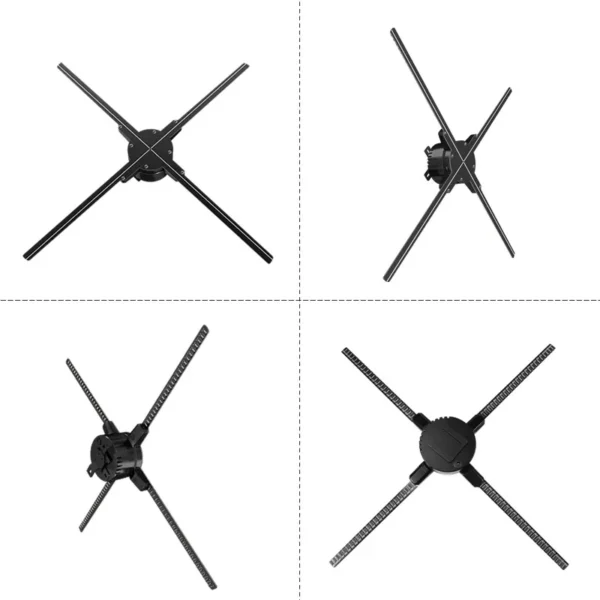 Hologram Fan, 3D, 56cm, Wall - view 2