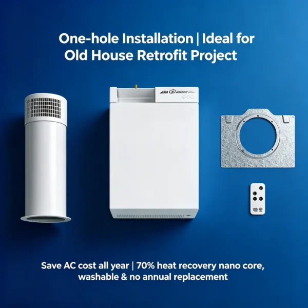 Home Hvac Systems, 100, CMH, HRV - view 5