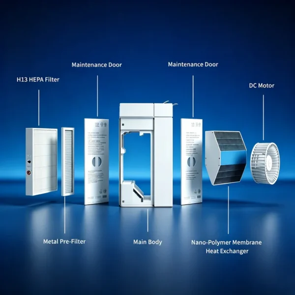 Home Hvac Systems, 100, CMH, HRV - view 6