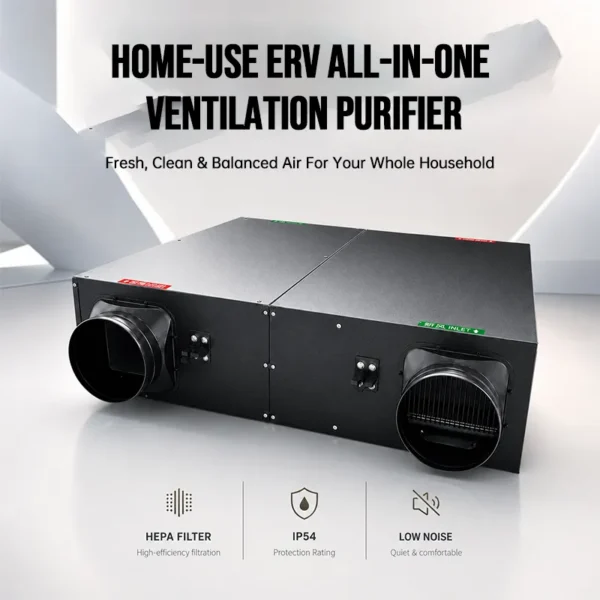 Home Hvac Systems, ERV, 220 V, Plastic