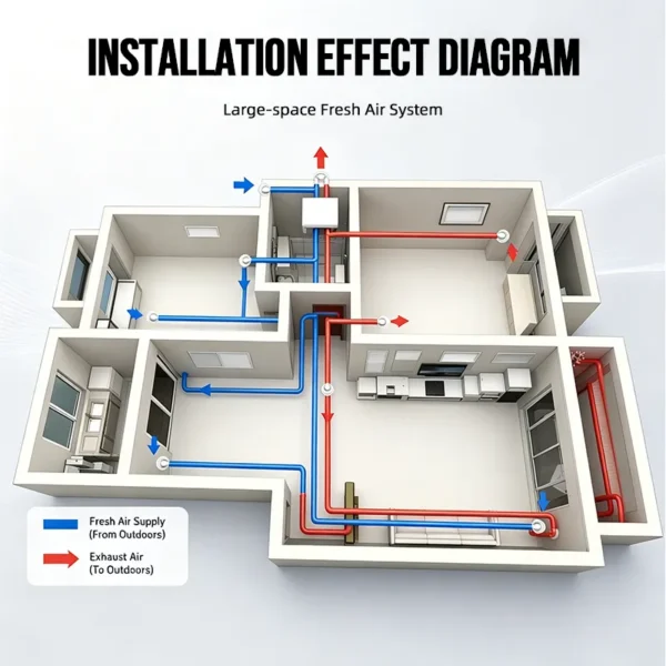 Home Hvac Systems, ERV, 220 V, Plastic - view 6