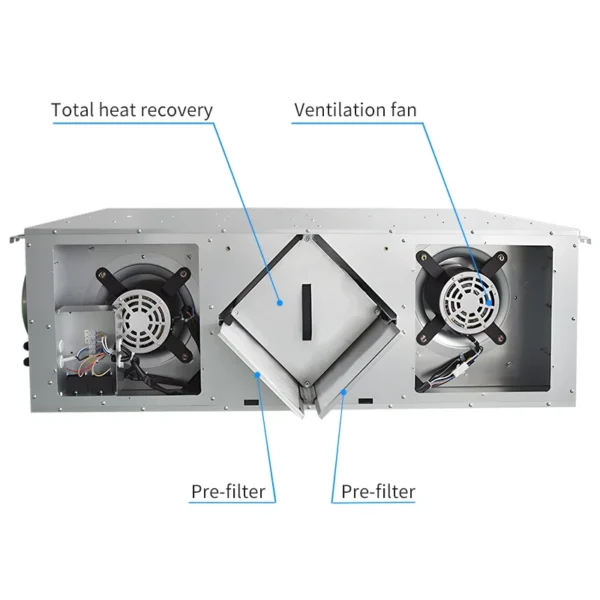 Home Hvac Systems, HRV, 1000-1177, Electric - view 5