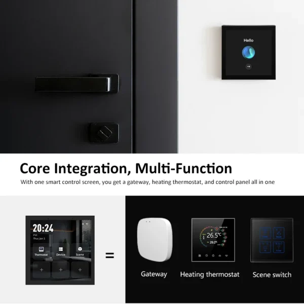 Home Touch Control Panel, BLE, 95 ~240 VAC, PC+ABS - view 5