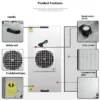 Hood with Hepa Filter, FFU, Galvanized Steel - view 2