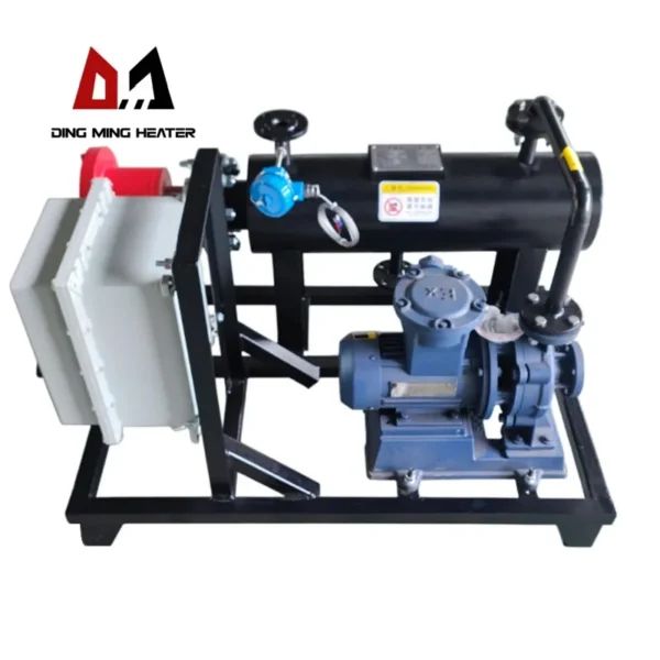 Horizontal Circulation Pipeline Heater, Explosion-Proof, 380 V - view 4