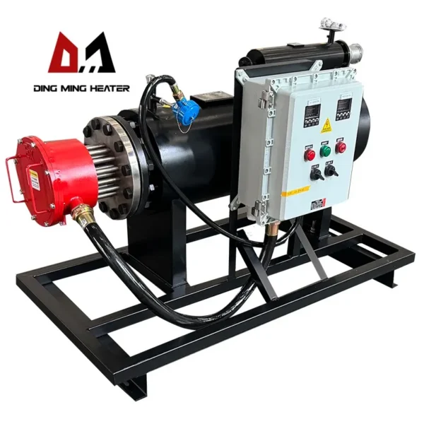 Horizontal Circulation Pipeline Heater, Explosion-Proof, 380 V - view 6