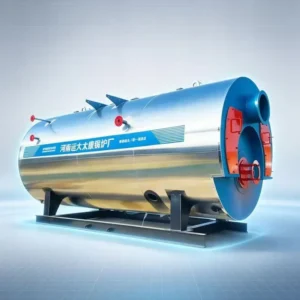 Hot Water Boiler, 0.7MW, Carbon Steel, Natural Circulation