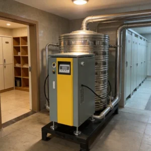 Hot Water Boiler, 170, PLC