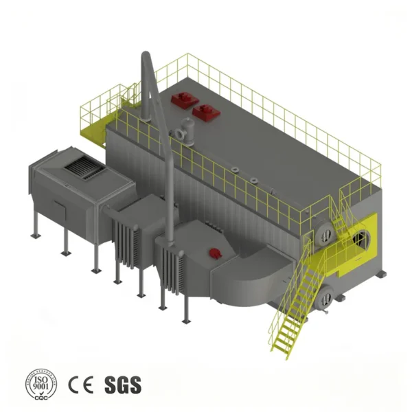 Hot Water Boiler, 7.0MW, Steel Plate, Natural Circulation - view 4