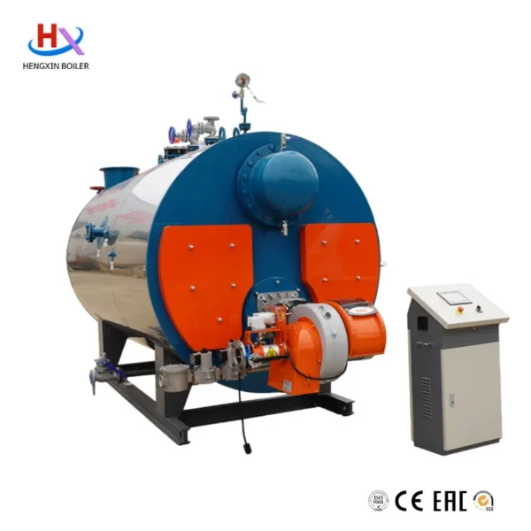 Hot Water Boiler, Carbon Steel, Natural Circulation