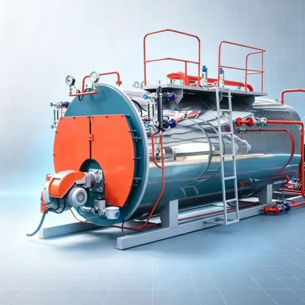 Hot Water Boiler, Carbon Steel, Natural Circulation - view 2