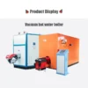 Hot Water Boiler, Q345R steel plate, Natural Circulation - view 2