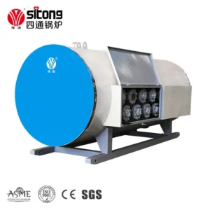Hot Water Boiler, stainless steel, Natural Circulation