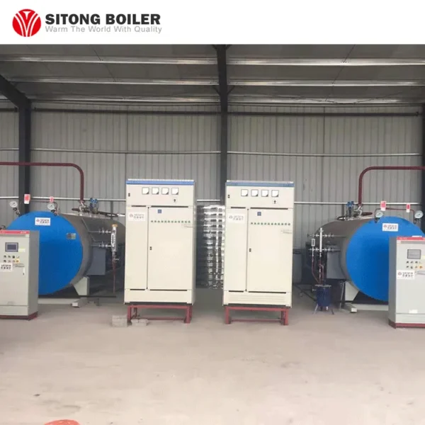Hot Water Boiler, stainless steel, Natural Circulation - view 6