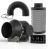 House Air Ventilation Fan, Inline, 110v, Plastic