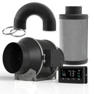 House Air Ventilation Fan, Inline, 110v, Plastic