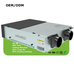 House Fresh Air Ventilator, 350m³/h, ERV